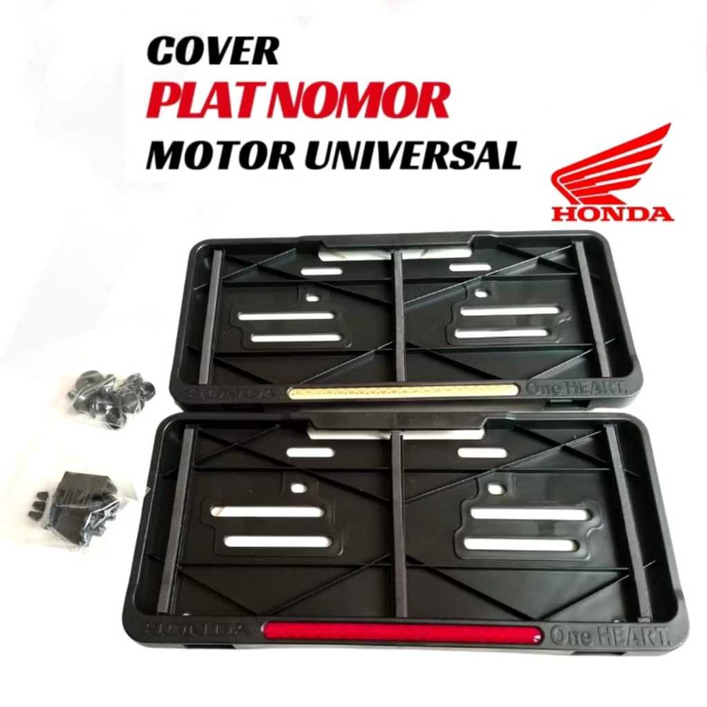 Cover Plat Nomor Motor Honda Model Terbaru 100℅ Original Astra Honda Motor Universal Motor Honda