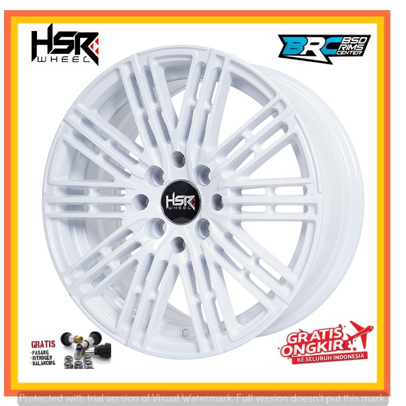 velg mobil jazz agya calya sigra HSR TOMOK R15 velg racing mobil