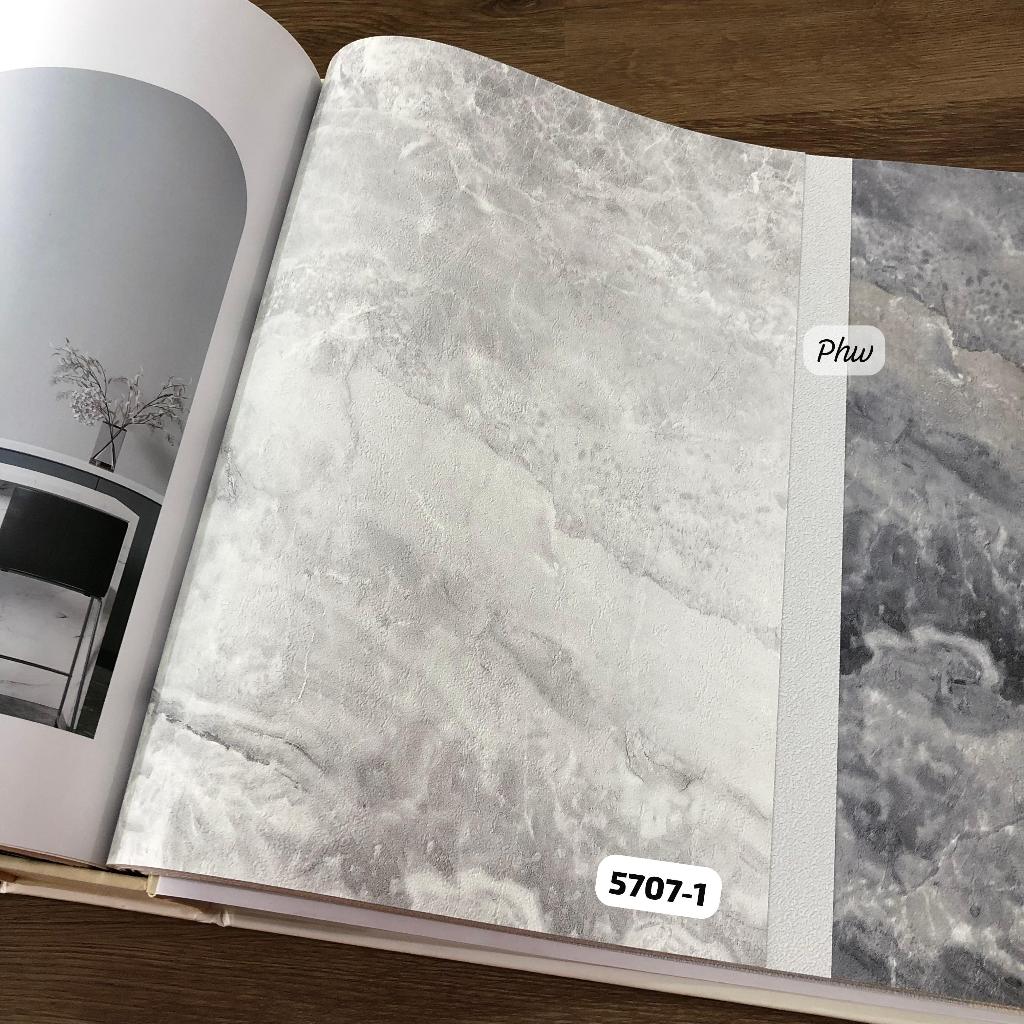 WALLPAPER DINDING MOTIF MARBLE GRANIT COKLAT ABU COKLAT MINIMALIS VILA