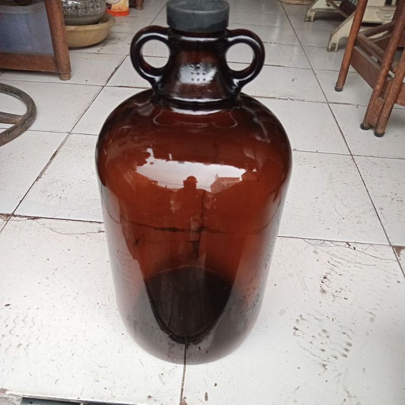 botol lawas/antik , botol obat jasul , botol kaca