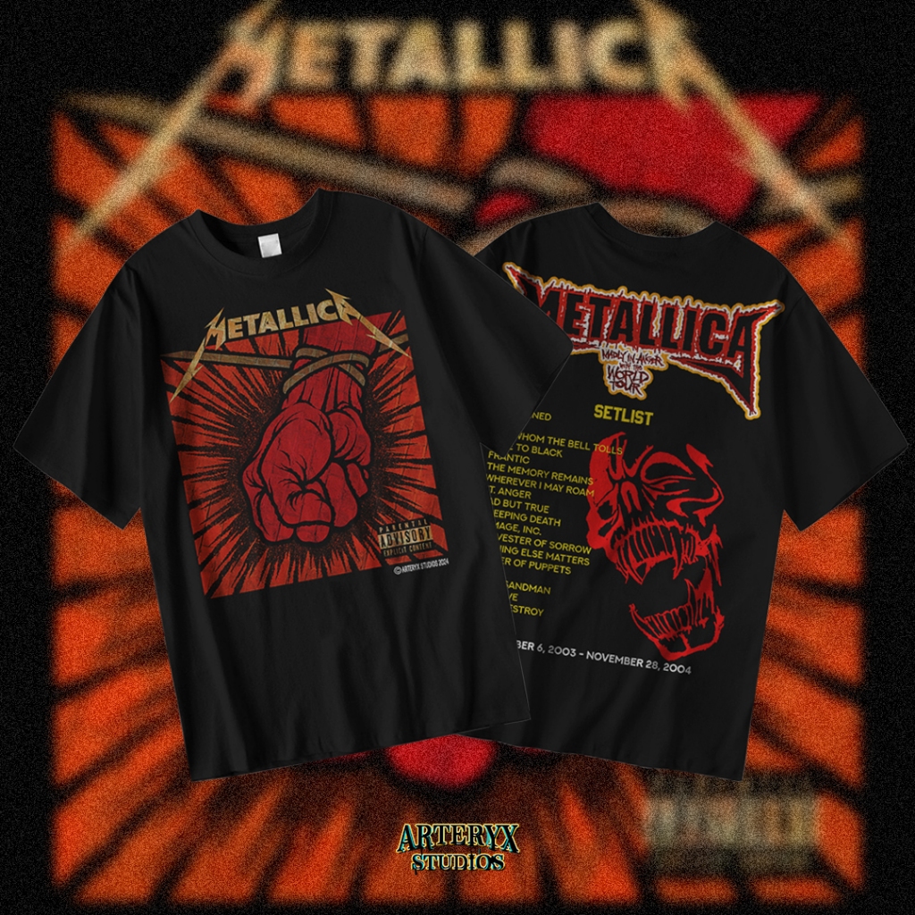 ARTERYX Tee Metallica St Anger Tour • Tshirt Metallica