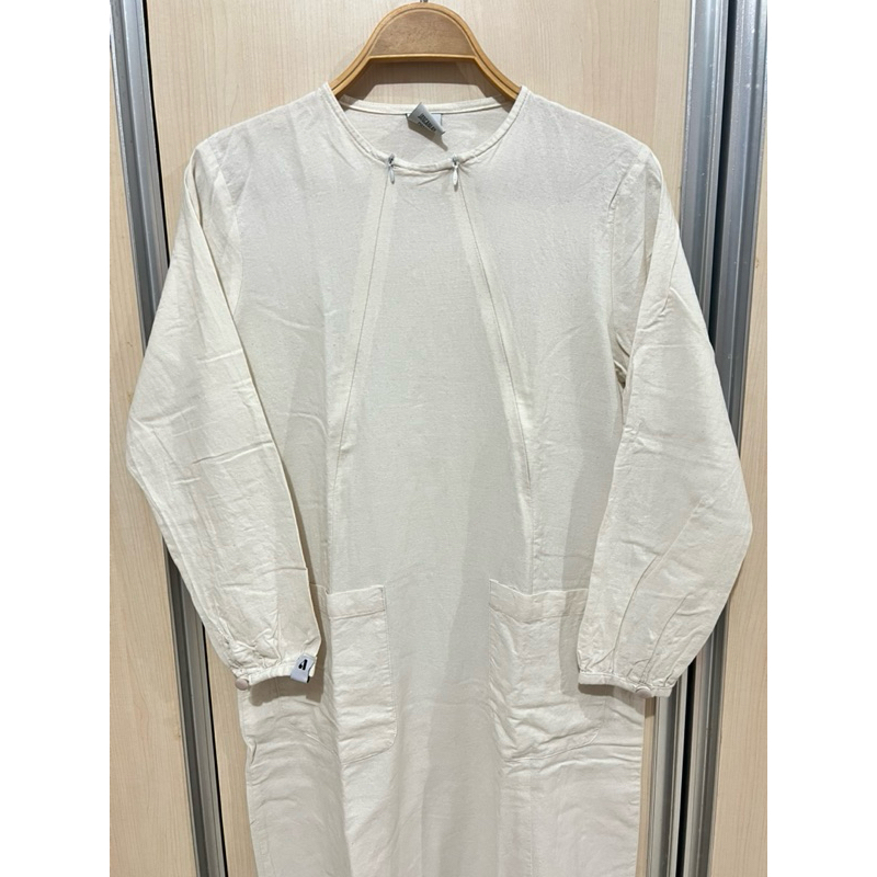 Preloved Aqsamodestwear Linen Dress