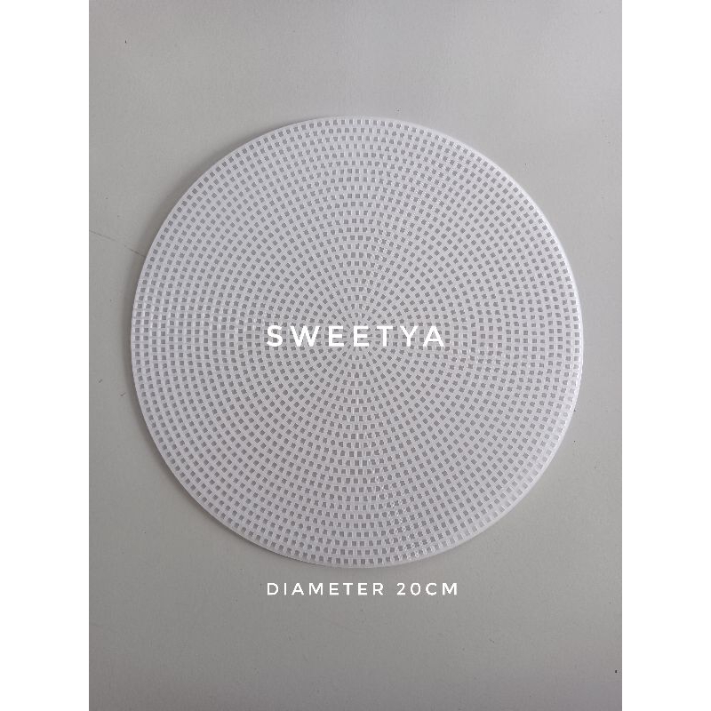 

Plastik Canvas Bulat diameter 20cm