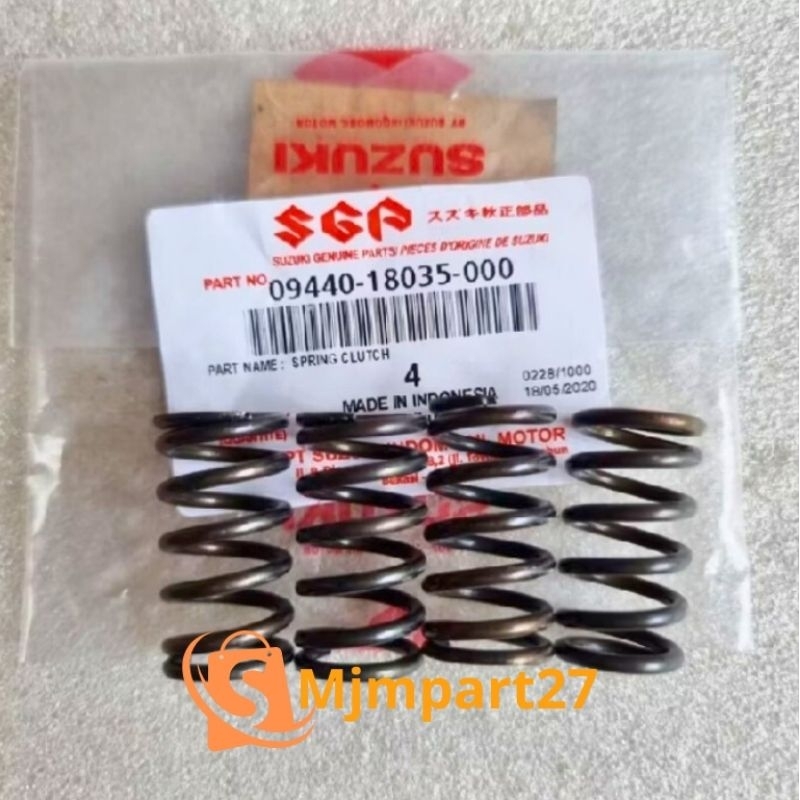 PER KAMPAS KOPLING 1Set 4Pcs SGP (SUZUKI) SMASH / SHOGUN 125 ORI