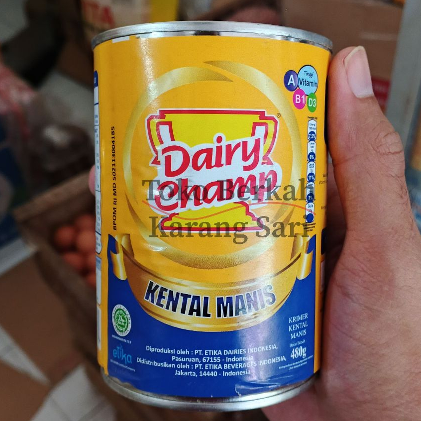 

[tobekasi] SKM Dairy Champ kemasan kaleng isi 480gr