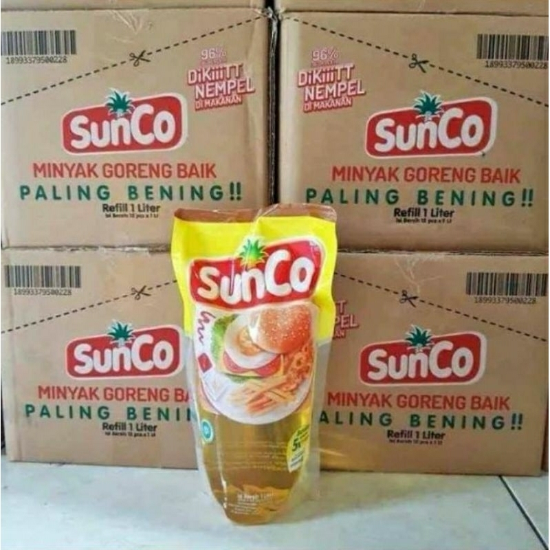 

Sunco minyak goreng 1liter