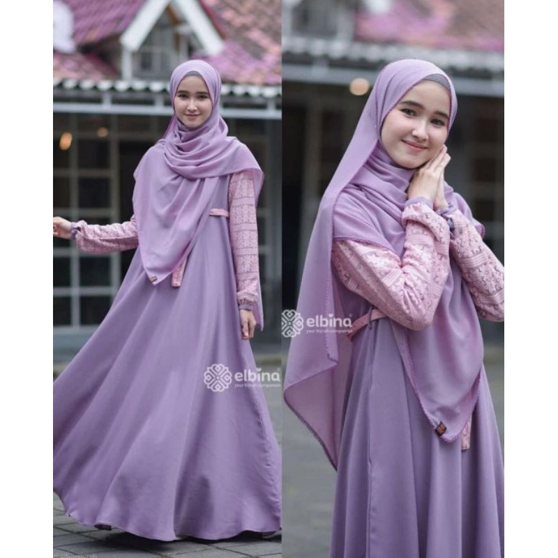 Dress Mustika By ELBINA HIJAB