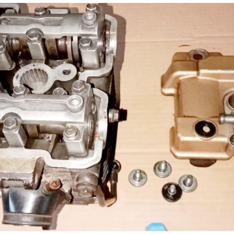 BLOK HEAD FULL SET ISIAN +BORING SUZUKI SATRIA FU 150 KARBU ASLI ORIGINAL COPOTAN ADEM