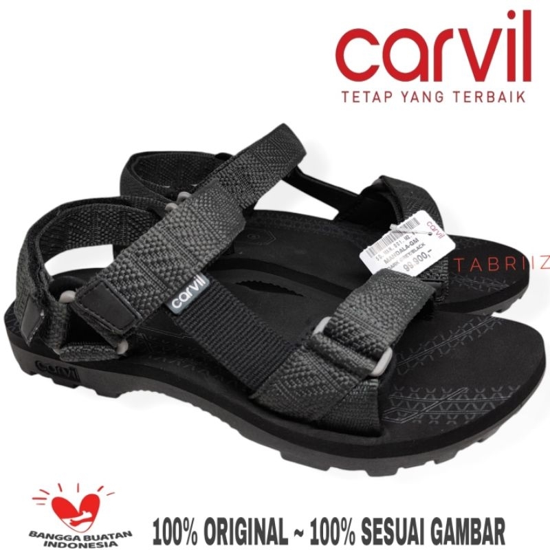 Sandal Gunung Carvil Pria Sandal Carvil Gunung Sandal Outdoor Carvil - Original Quality