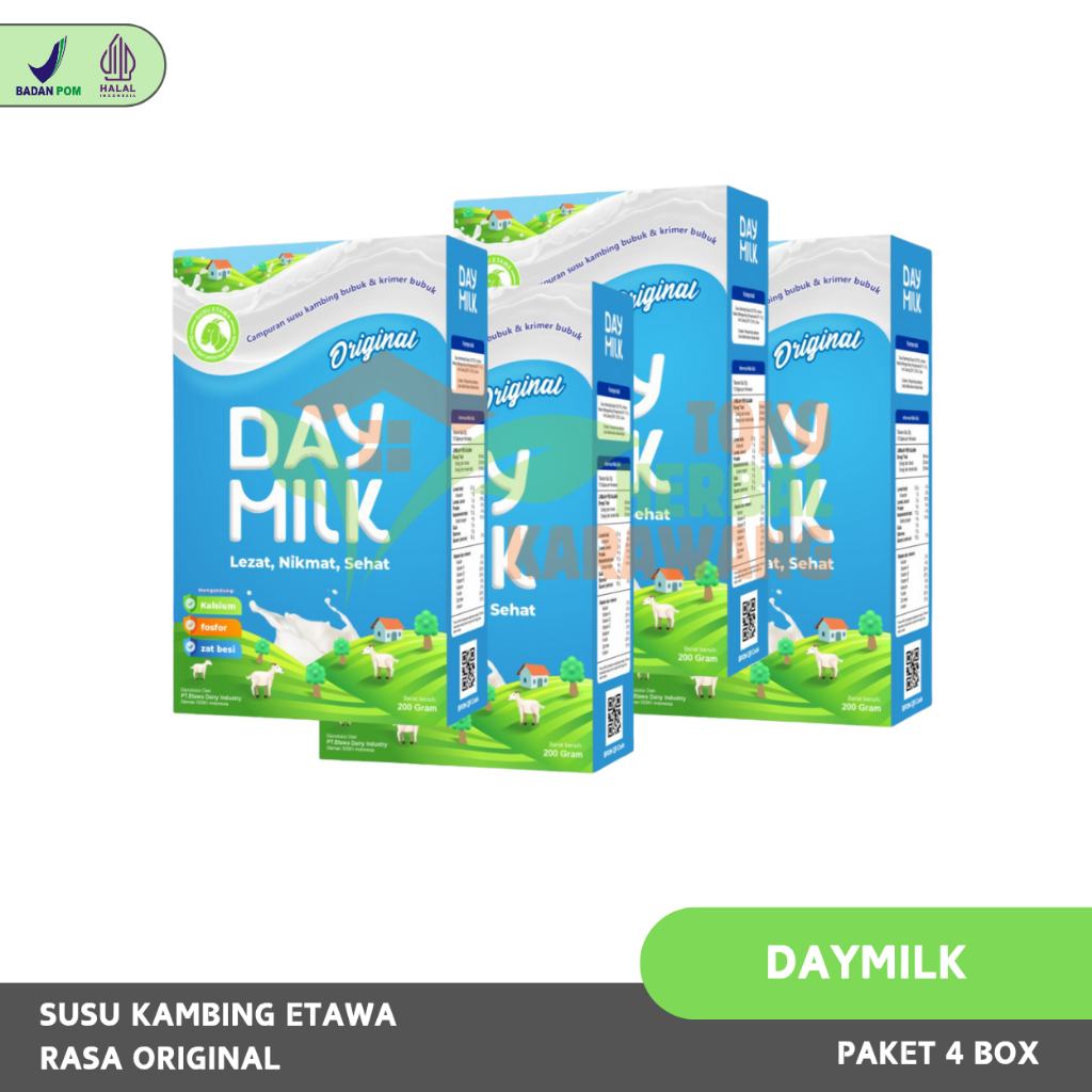 

Promo 4 Box DayMilk Original Hanya 100rb | Susu Kambing Etawa Kesehatan