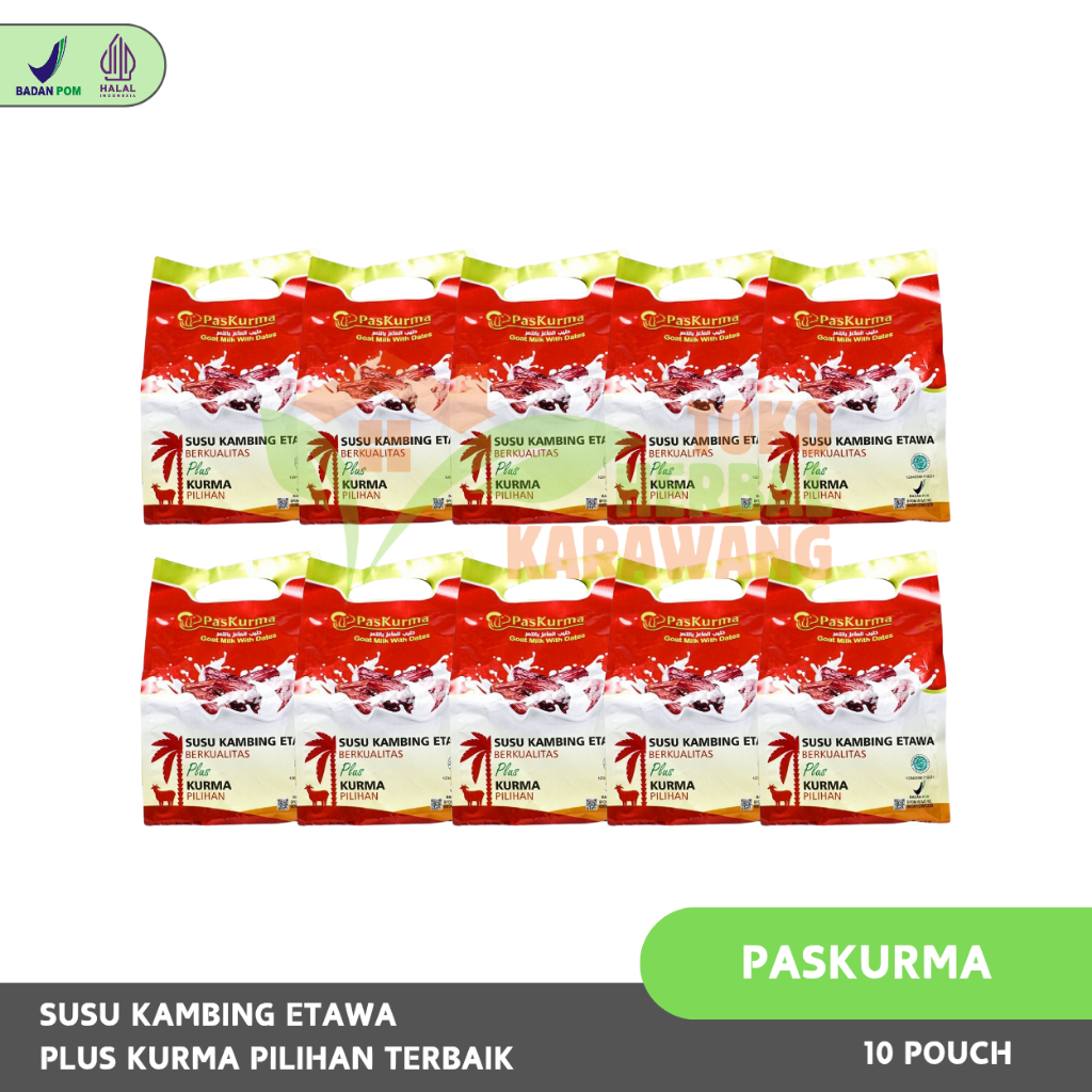 

10 Pouch Paskurma – Susu Kambing Etawa Plus Kurma Premium