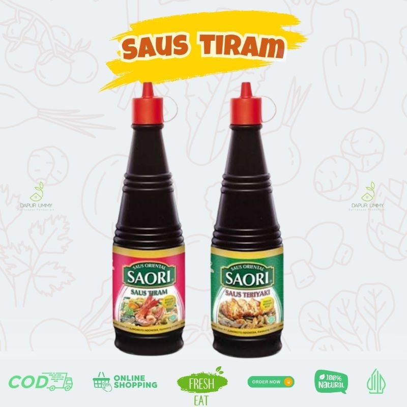 

SAORI | Saus Teriyaki | Saus Tiram 270ml