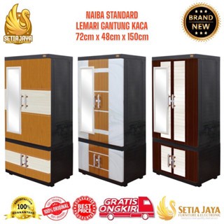 KARGO ~ NAiBA Lemari Gantung Kaca / Lemari NAiBA Gantung Kaca