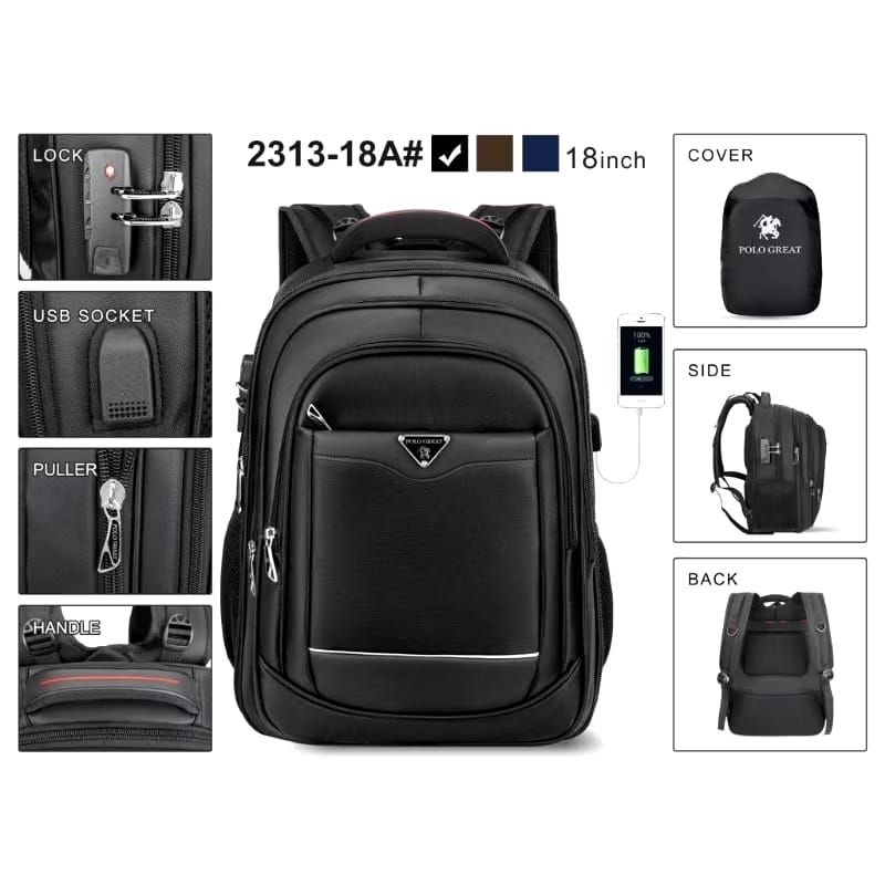 RANSEL POLO LAND/POLO STAR ORI XPENDING 18 INCI