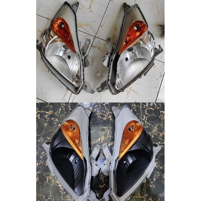 reflektor housing lampu depan avanza xenia veloz 2012 2014 original