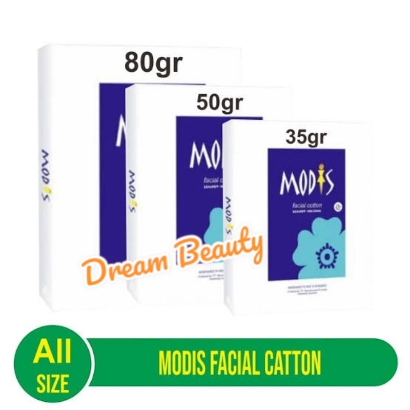 KAPAS MODIS /Kapas kecantikan Wajah