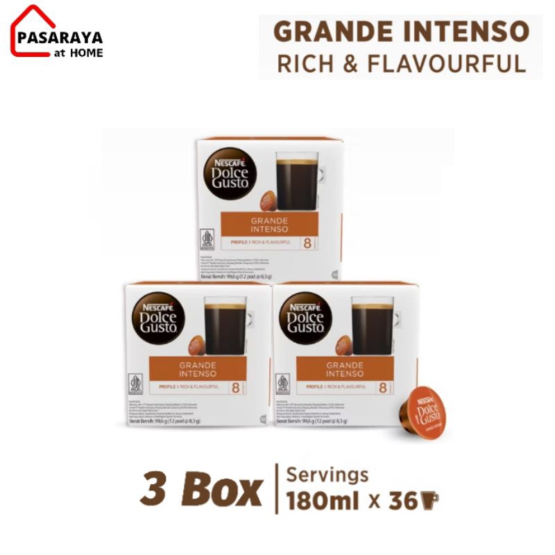 

Grande Intenso - Paket Nescafe Dolce Gusto