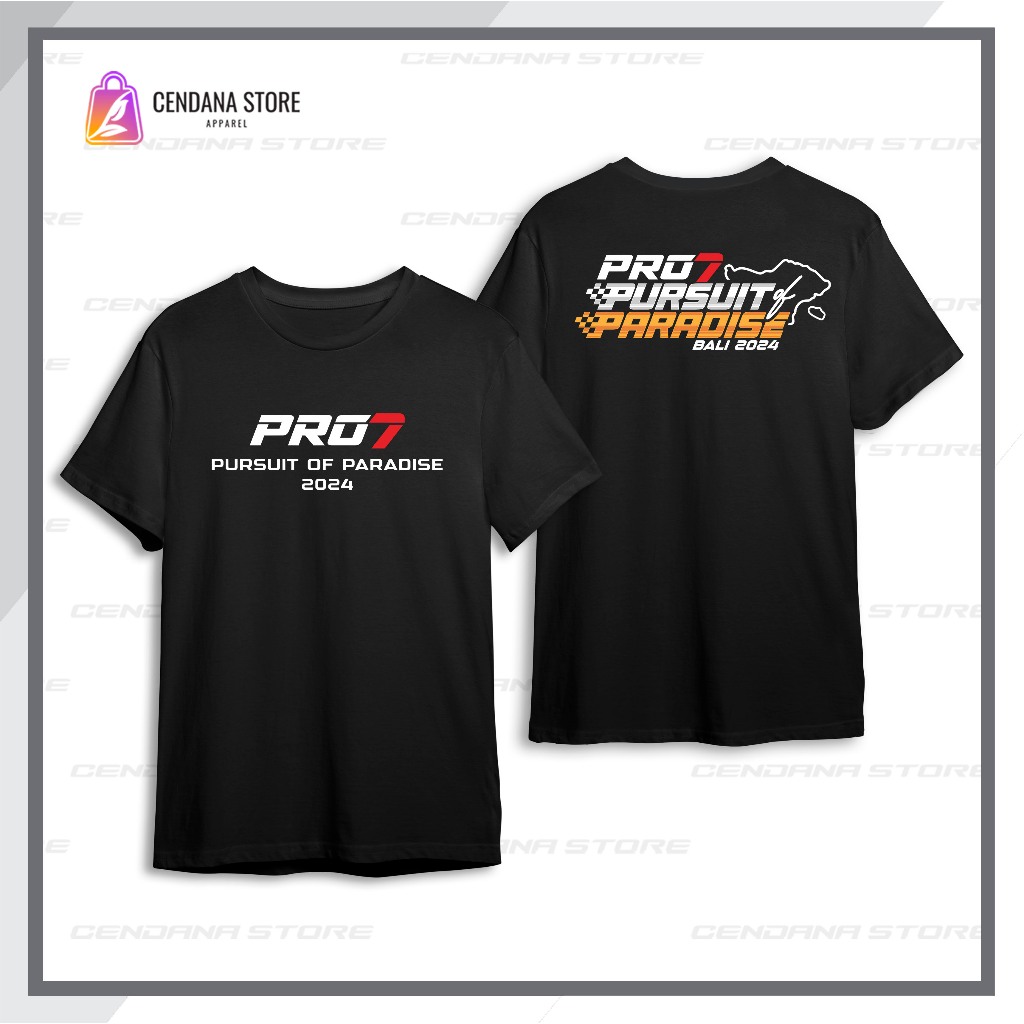 Kaos Distro Pro7 Auto Lighting Pursuit Paradise Bali Tour