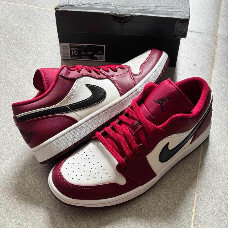 Air Jordan 1 Low Noble Red (100% Original)