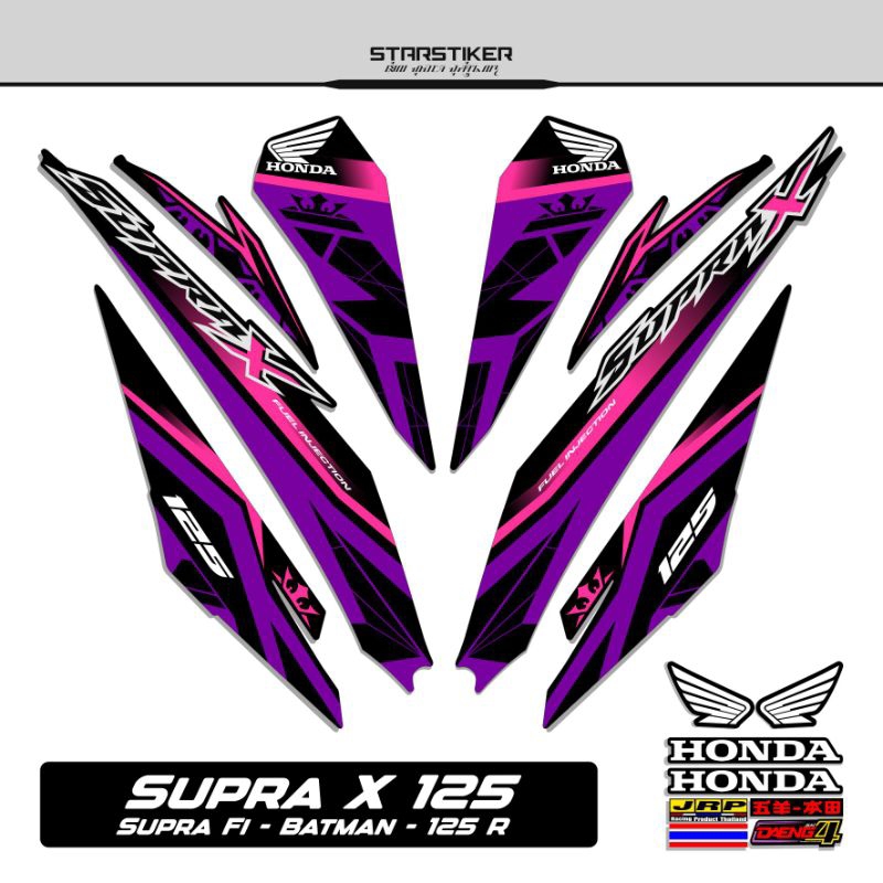 41/Striping Supra X 125 R/Stiker Supra X 125 Fi/Sticker/Supra-x 125 R/Wave 125 R/Stiping/List/Polet/