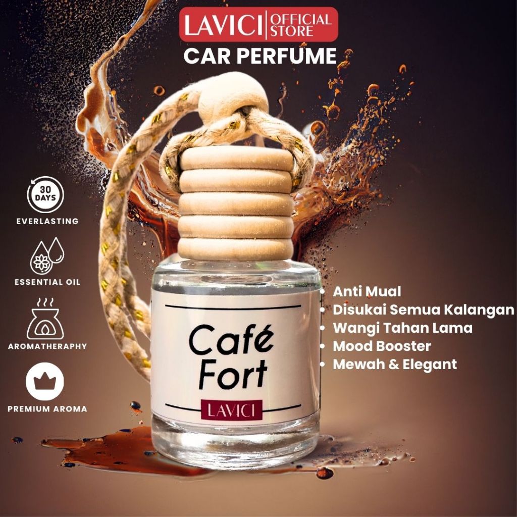 LAVICY Parfum Mobil dan Pengharum Ruangan Mewah Tahan Lama Aromatheraphy 10 ML