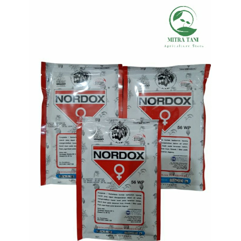 Nordox 56 wp bakterisida fungisida 100 gram sistemik bakteri tanaman
