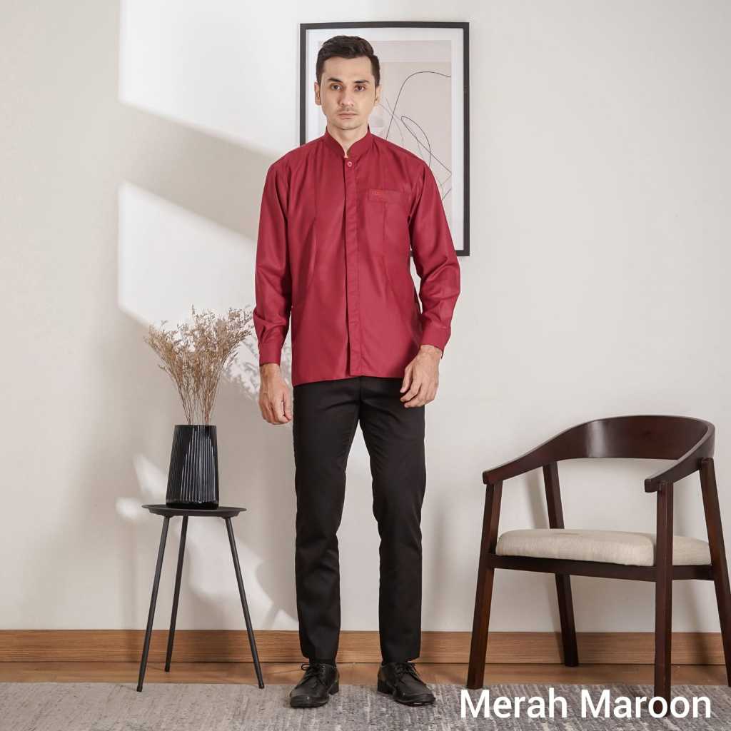 Koko Zivana Fashion Merah Maroon