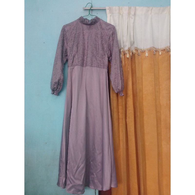 preloved dress satin
