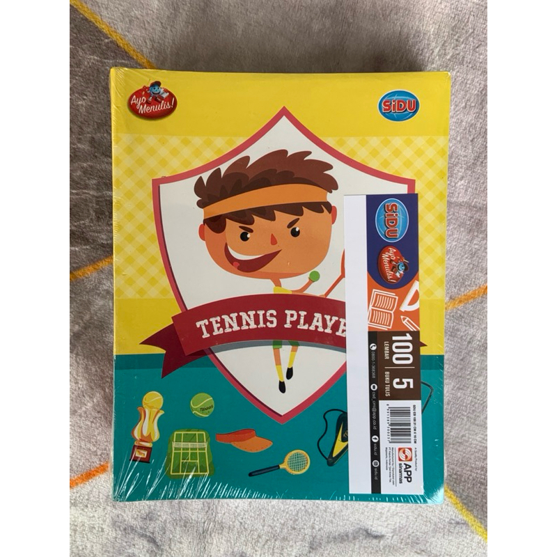 

Buku Tulis SIDU 100Lembar (1 Pack/5 Buku)