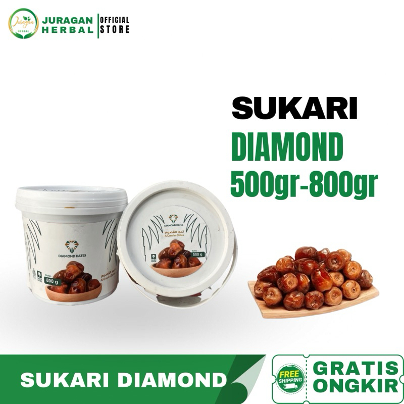 

BUCKET KURMA SUKARI DIAMOND 500GR 800GR