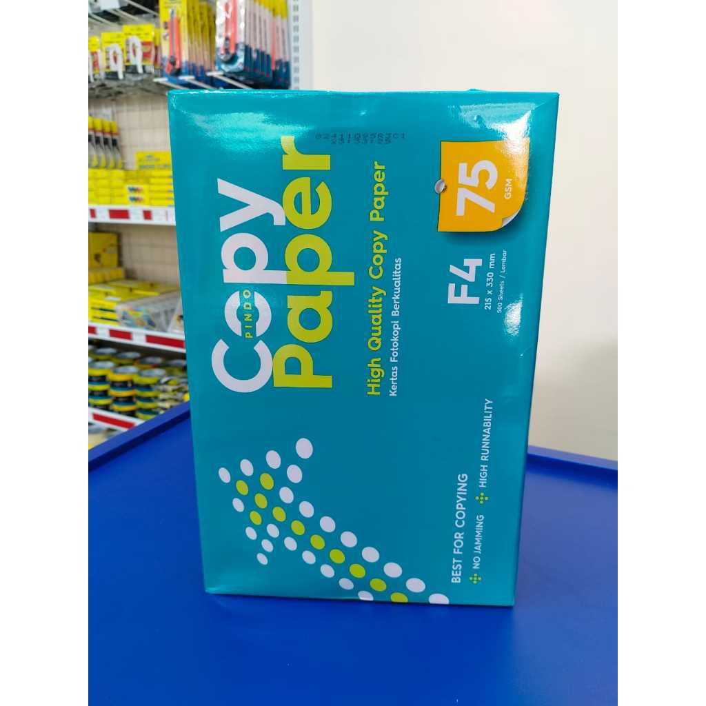 

Copy Paper - Kertas Fotocopy F4 75 Gsm / Kertas HVS F4 75 Gsm