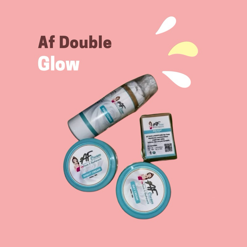 AF DOUBLE GLOW (cream paket)