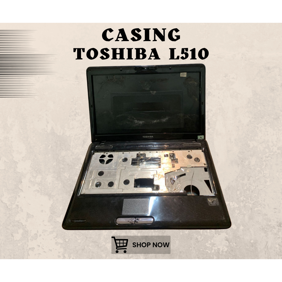 CASING LAPTOP TOSHIBA L510 FULLSET SECOND