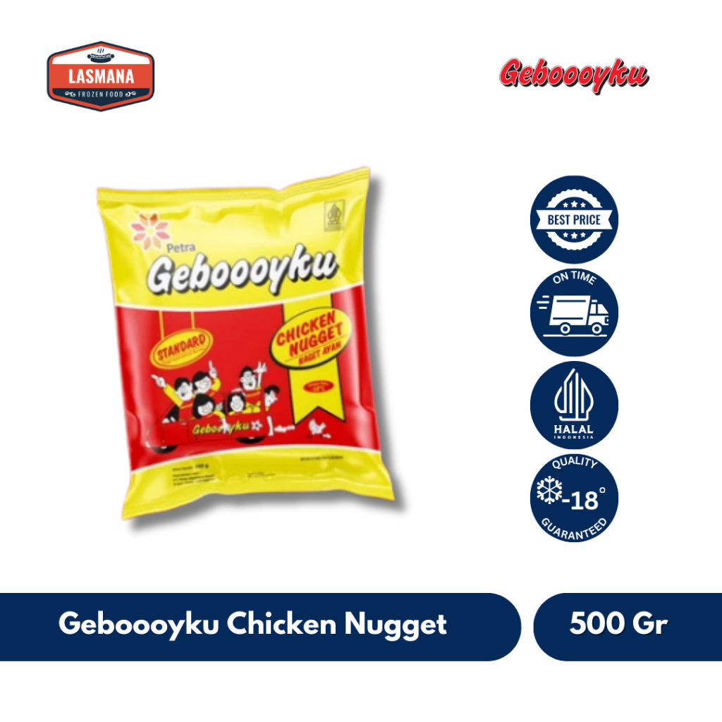 

Geboooyku Chicken Nugget 500 Gram