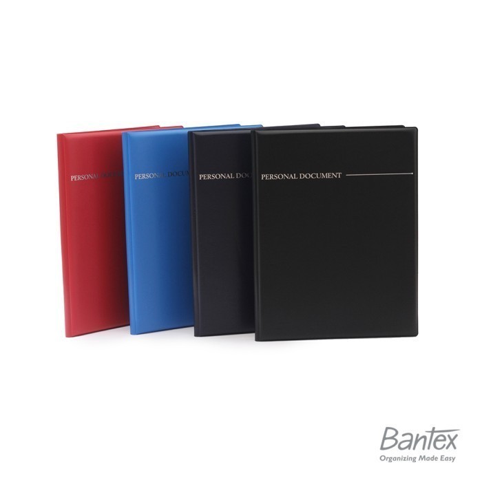 

Bantex Clear Holder Display Book Document Keeper 20 Pocket # 3153