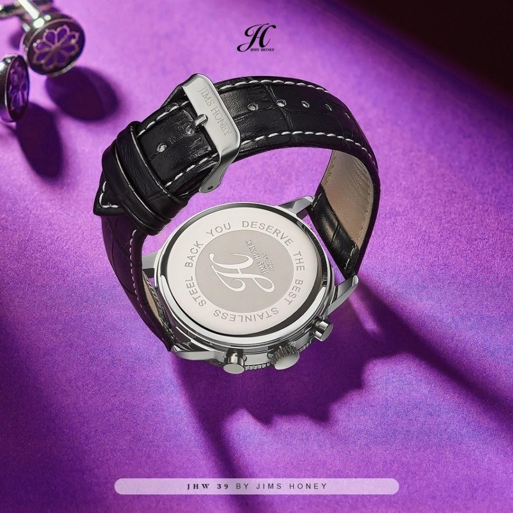 JIMS HONEY JHW 39 Jam Tangan Pria Cowok Jimshoney Murah Elegan Fashion Casual Terbaru