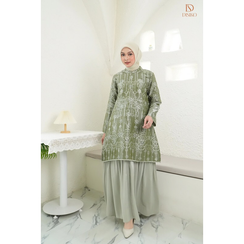 COD ONE SET ROK SARITA BORDIR TUNIK EDERA TUNIK CELIA , TUNIK RUBI TOP LR , TUNIK LR IMPORT BY DISIK