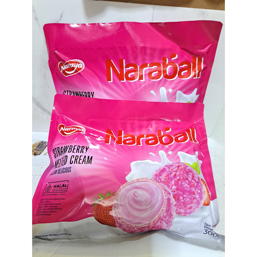 

Snack Waffer Naraya Ball Chocolate