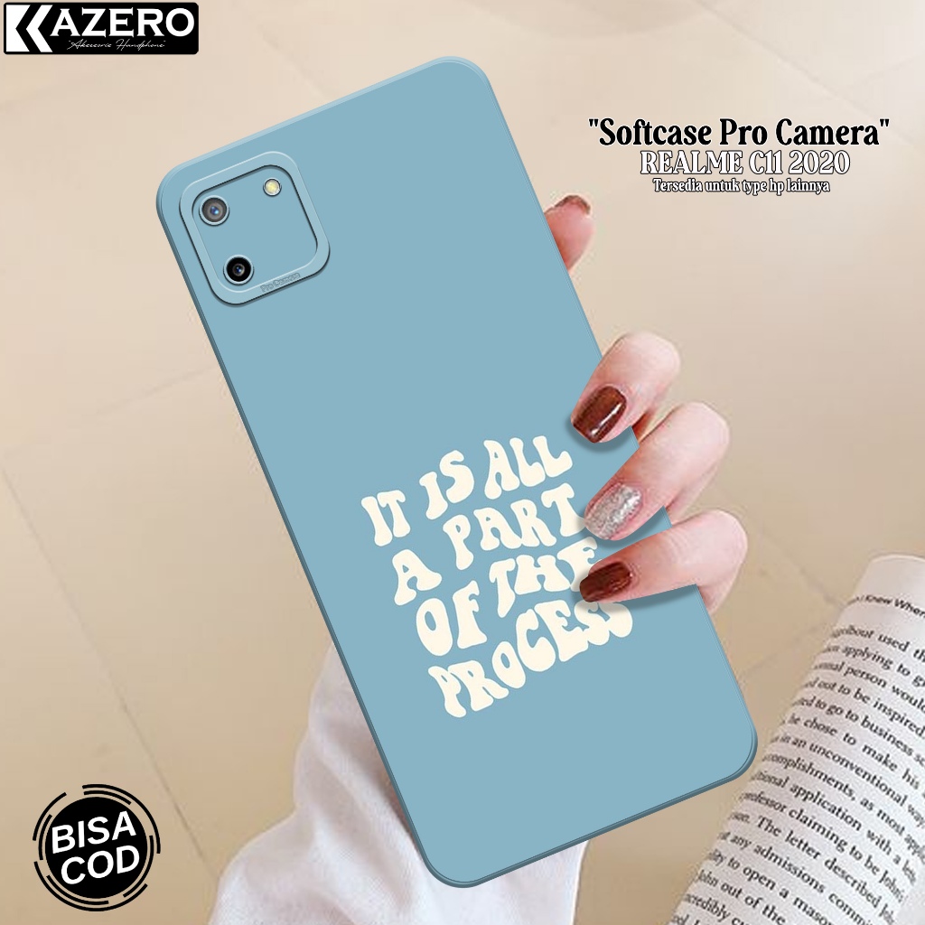 Case REALME C11 2020 - Fashion Case Aesthetic - Softcase REALME C11 2020 - Silikon Pro Camera - Kesi