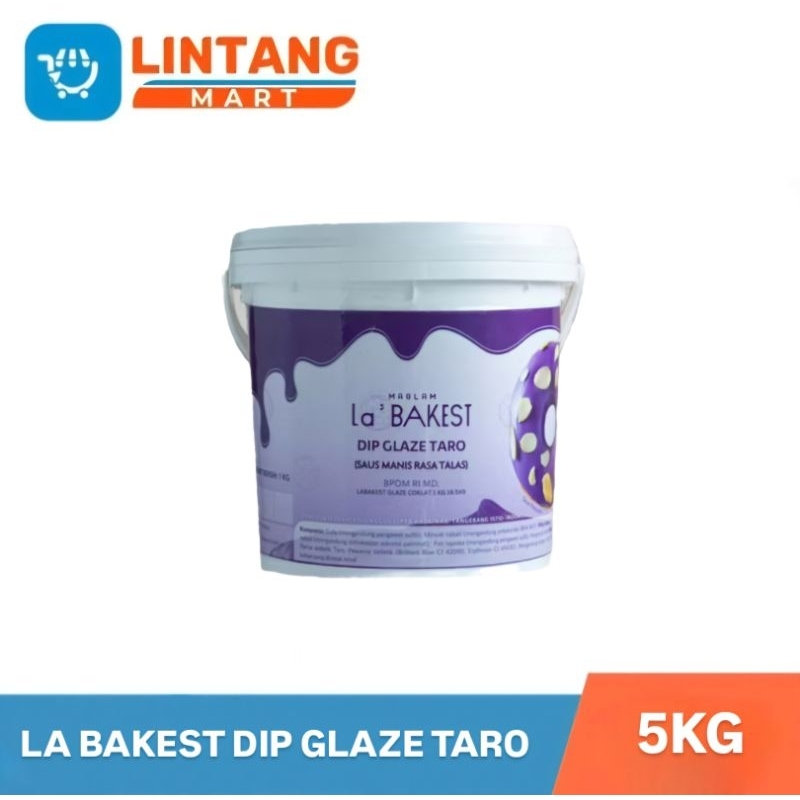 

✨️LINTANGMART✨️ LA BAKEST DIP GLAZE TARO 5KG