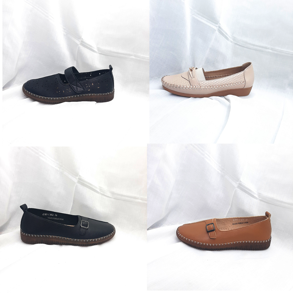 Austin - sepatu wanita flats / sepatu wanita kasual ballerina / sepatu kantor wanita