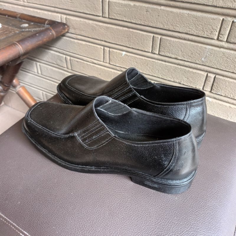 Sepatu pantofel pria pantofel hitam pria sepatu pantofel kulit asli pantofel kerja formal cowok