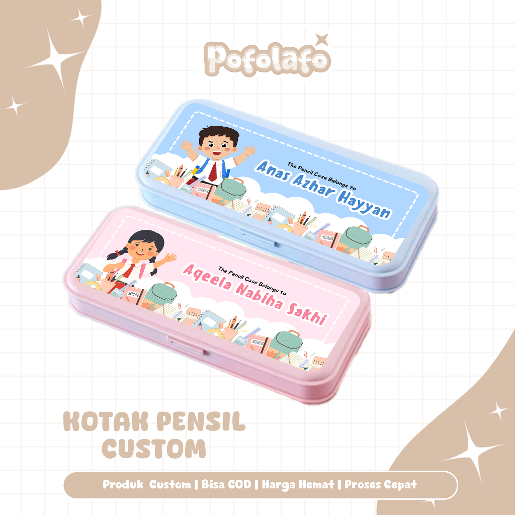 

TEMPAT PENSIL CUSTOM KOTAK PENSIL CUSTOM KOTAK PENSIL NAMA