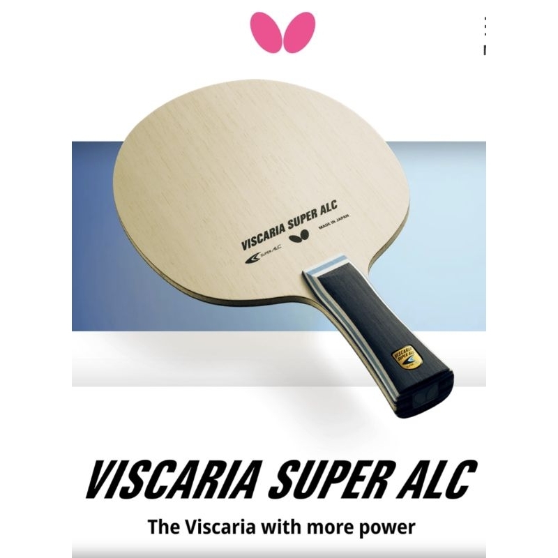 TERBARU Blade pingpong Butterfly Viscaria Super ALC
