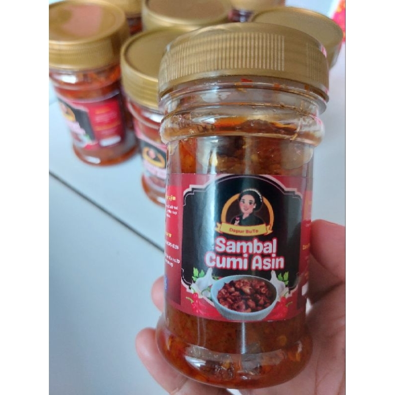 

sambel cumi asin 150ml