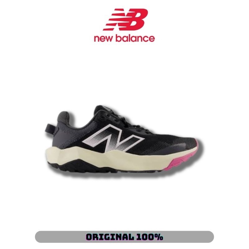 Sepatu New Trail Running Balance Nitrel V6 Black Women's ( WTNTRLP6 ) Original
