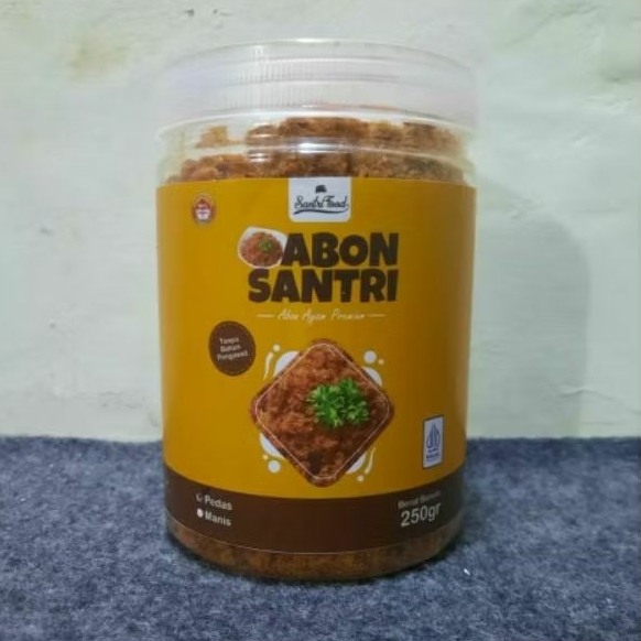 

Abon SANTRI 250gr Abon Ayam Manis & Pedas