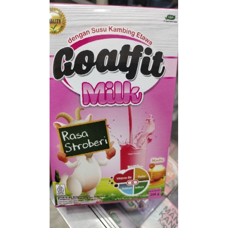 

susu kambing etawa goatfit 200gr original