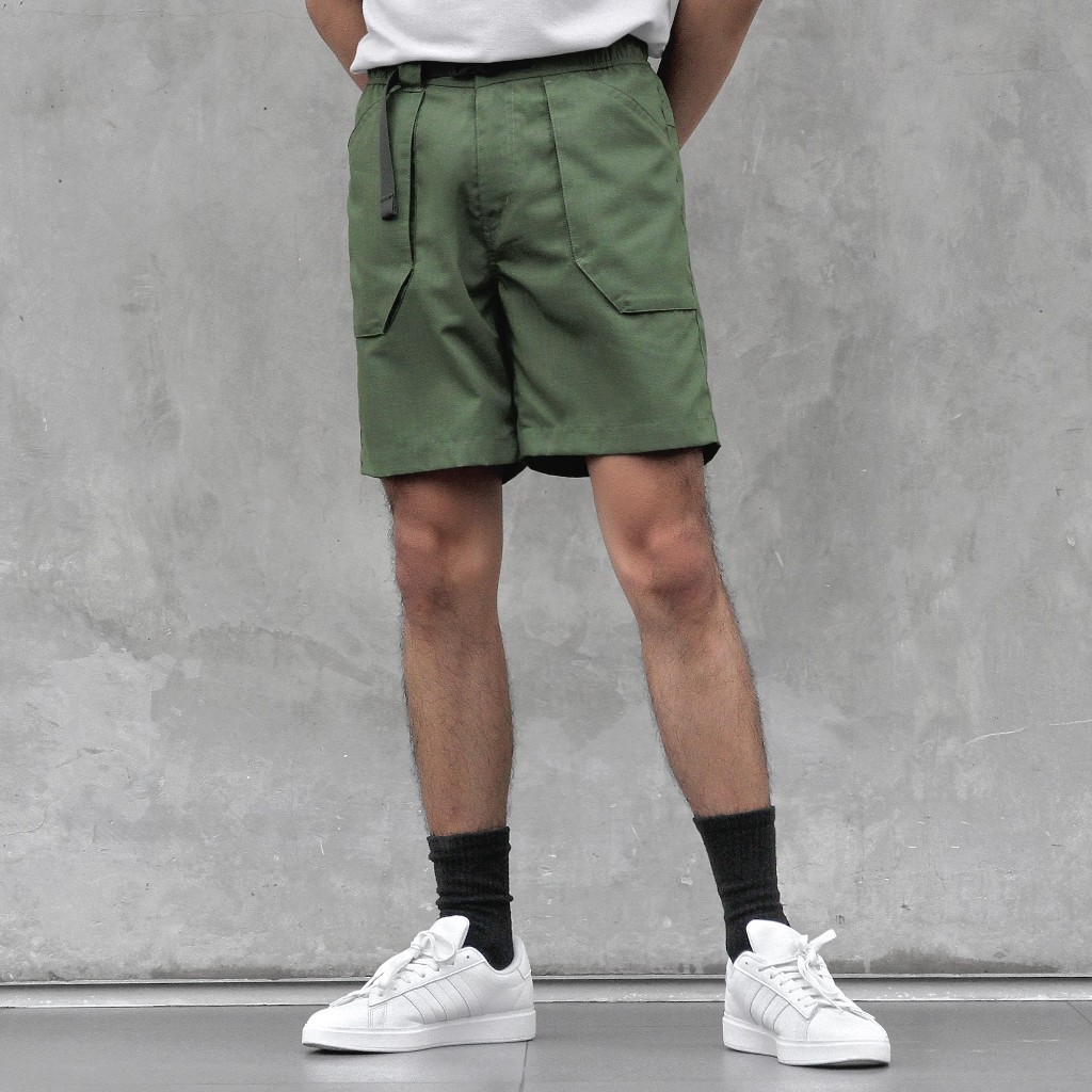 UFORMELL Nero Ripstop Fatigue Short Pants Hunter Green [ Celana Pendek Ripstop Pria ]
