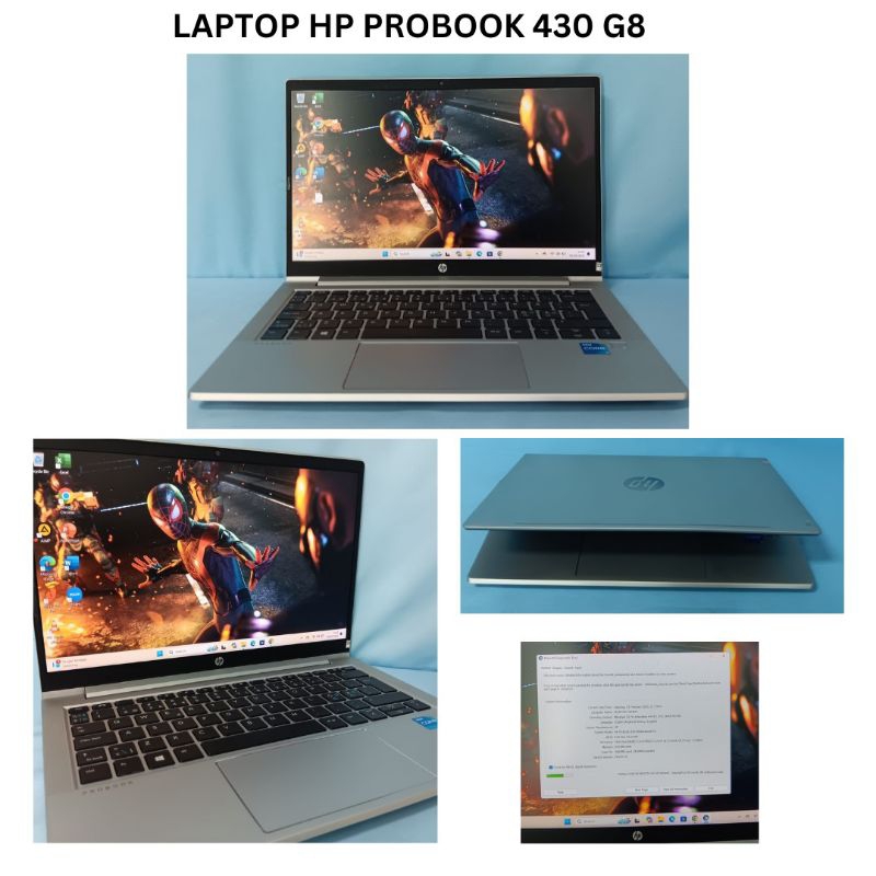 Laptop HP Probook 430 G8 Ram 8gb SSD 128gb